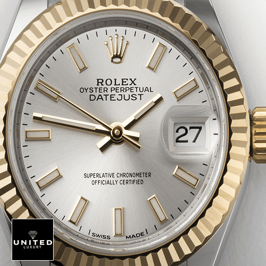 Rolex Datejust 279173-0019 Replica 1 Rolex Lady-Datejust 279173-0019 Yellow Gold Fluted Bezel Replica