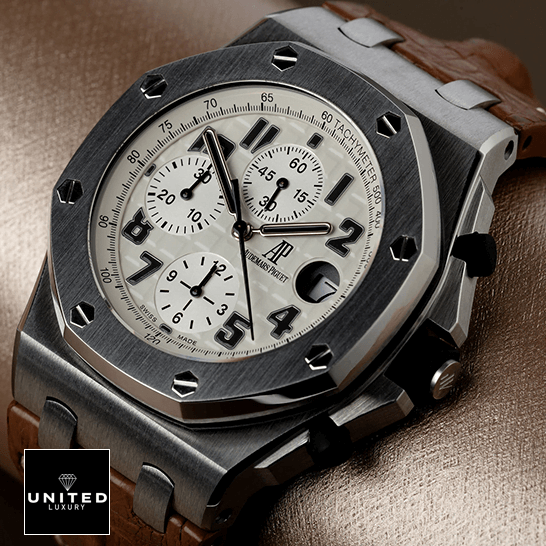 AP Safari Replica 6 Audemars Piguet Steel Case 26170ST.OO_.D091CR.01 Replica crown / push button