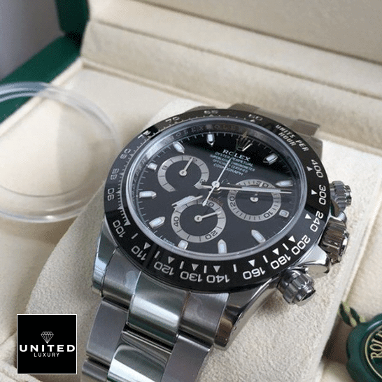 Rolex Daytona Stainless Steel Replica 1 Rolex Daytona 116500ln-0002 Black Dial Replica in the Rolex Box
