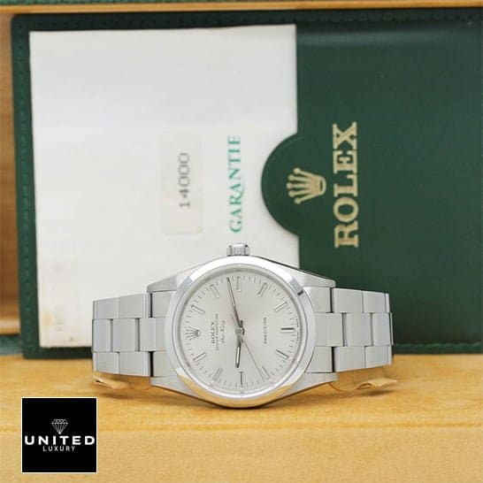 Rolex Air-King 5500 Replica 2 Rolex Air King 5500 Replica & Guarantee Card