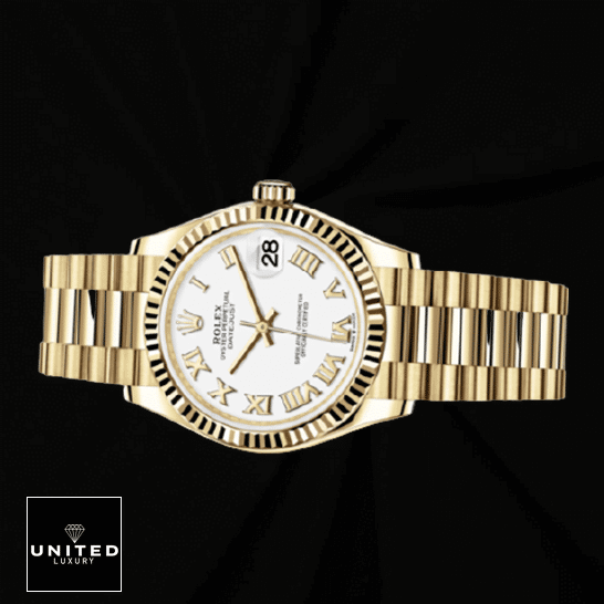 Rolex Oyster Datejust Replica 2 Rolex Datejust 278278-0019 Yellow Gold Automatic White Dial Oyster Replica