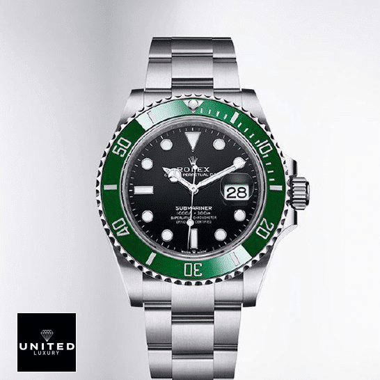 Rolex Submariner Date Black Replica 6 Rolex Submariner Date Kermit Black Dial 16610LV MK2 Oyster Replica