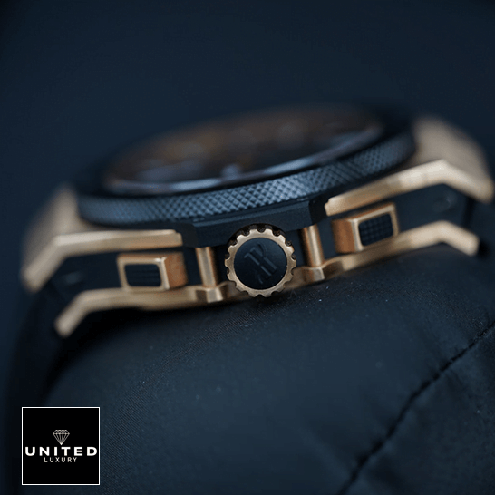 Hublot Geneve BigBang Replica 6 Hublot Big Bang 301.PM_.1780.RX Gold Case Replica crown / push button