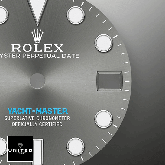 Rolex Yacht-Master 116622-0003 Platinum & Rhodium Dial Replica 15 Rolex Yacht Master 268622 Grey Dial Replica grey background