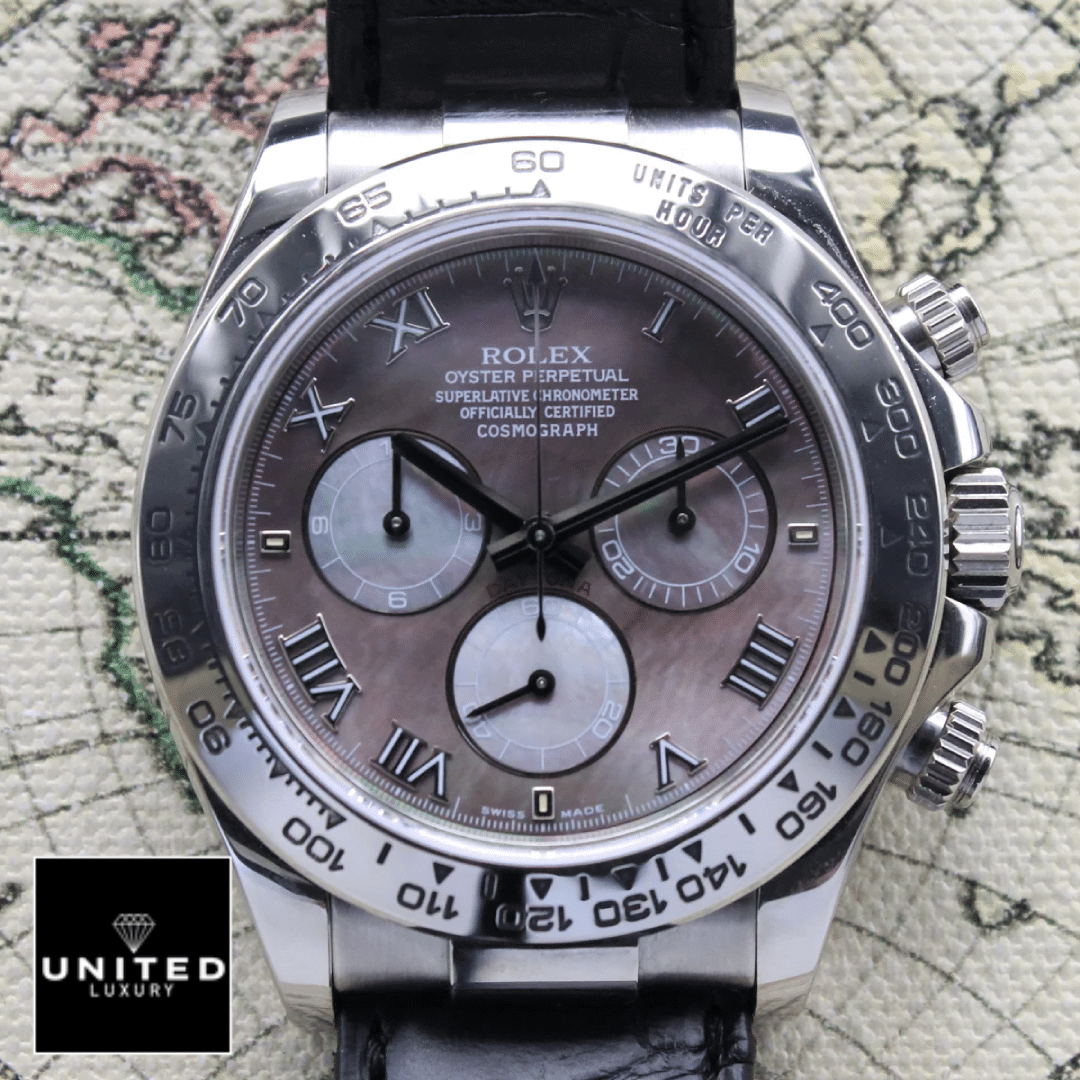 Rolex Daytona Mother of Pearl Replica 1 Rolex Daytona 116519 Mother of Pearl Dial Romen Numerial Replica Rome