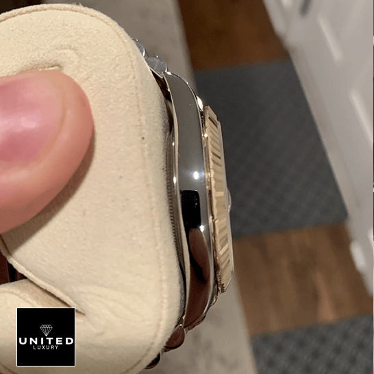 Datejust 126333 Replica 5 Rolex 126333 Stainless Steel Case Replica side view