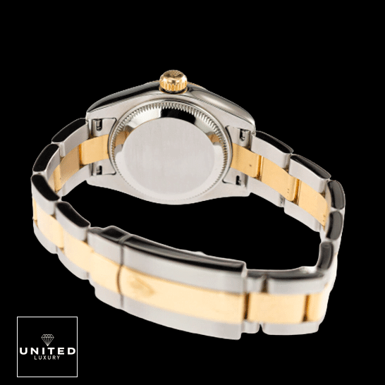 Rolex Datejust Two Tone Replica 4 Rolex Datejust 179173 Two Tone Oyster Replica Black Background