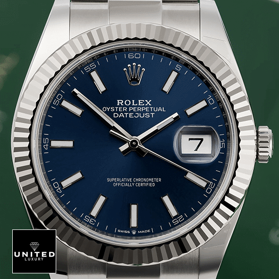Rolex Datejust 126334 Replica 2 Rolex Datejust 126334 Steel Blue Dial Fluted Bezel Replica