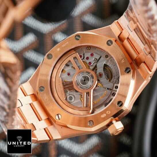 AP 15500 Rose Gold Replica 1 ap 15500 rose gold back