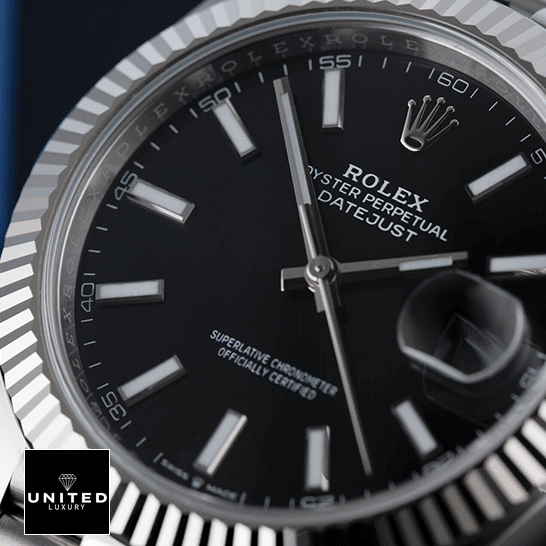 Rolex Datejust 126234 Stainless Steel Black Dial Replica 1 Rolex Datejust 126234 Black Gold Replica close analog view
