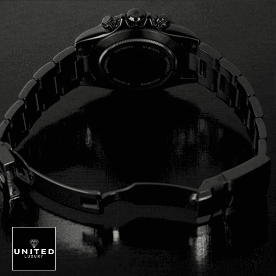 Rolex Blaken GMT-Master II Single Red Replica 3 Rolex Blaken GMT-Master II Black Replica Backside Open Fold Clasp