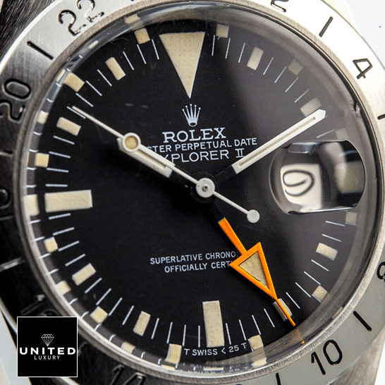 Rolex Explorer II 1655 (Antique) Black Dial WARO025 Oyster Replica 2 Rolex Explorer II 1655 (Antique) Black Dial WARO025 Replica