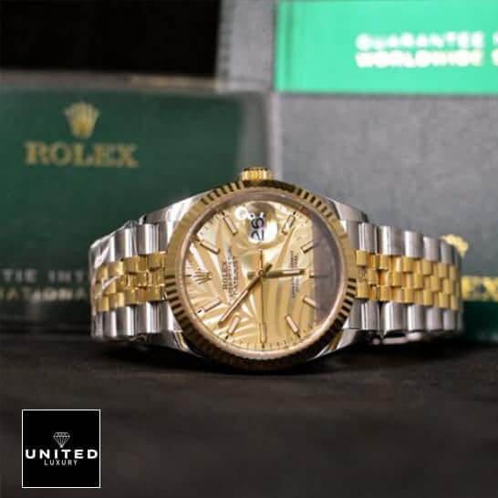 Rolex Datejust 36 Yellow Gold Replica 6 Rolex Datejust 36 126231-0033 Two Tone Bracelet Jubilee Replica
