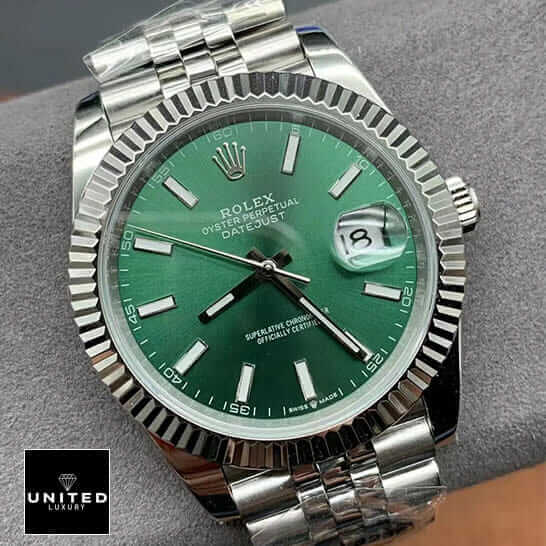Datejust 41 Mint Green Dial Replica 2 rolex 41mm green dial 4