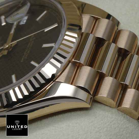 Rolex Day-Date Gold Black 228235 EW Replica 4 Rolex Day-Date 228235 Oyster Replica