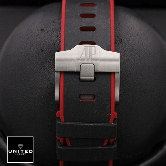 AP Vampire Replica 3 Audemars Piguet Royal Oak Black Rubber Bracelet Replica steel clasp