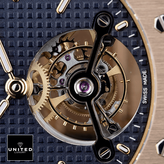Audemars Piguet Royal Oak Tourbillon 26522OR.OO.1220OR.01 Replica 8 Audemars Piguet Royal Oak 26522OR.OO_.1220OR.01 Tourbillion Replica close view