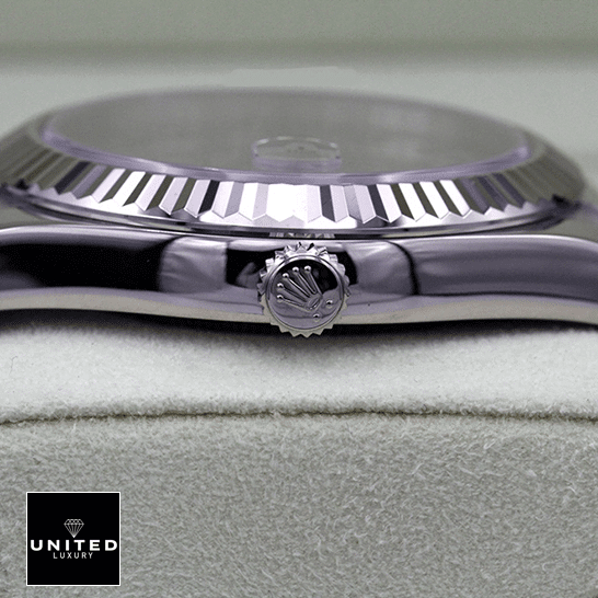 Rolex Day-Date 218239-0041 V6 White Roman Dial Replica 7 rolex-day-date218239-0041-replica-RIGHTSIDE