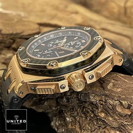 Ap montoya gold case replica push button