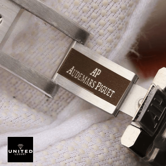 Royal Oak Tourbillon Black Replica 3 Audemars Piguet Royal Oak 26512ST.OO_.1220ST.01 Replica opened clasp