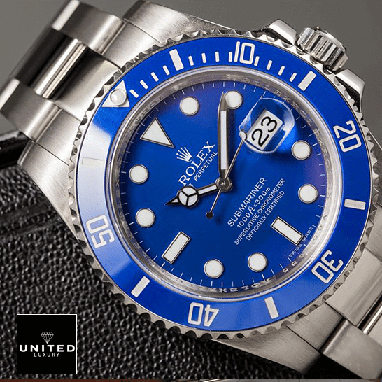 Rolex Submariner 116619 Blue Dial Replica 2 Rolex Submariner Blue Dial 116619lb-0001 S.Steel Oyster Replica