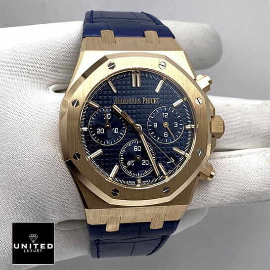 Audemars Piguet Blue Leather Replica 6 ap-50th-anniversay-blue-dial-2