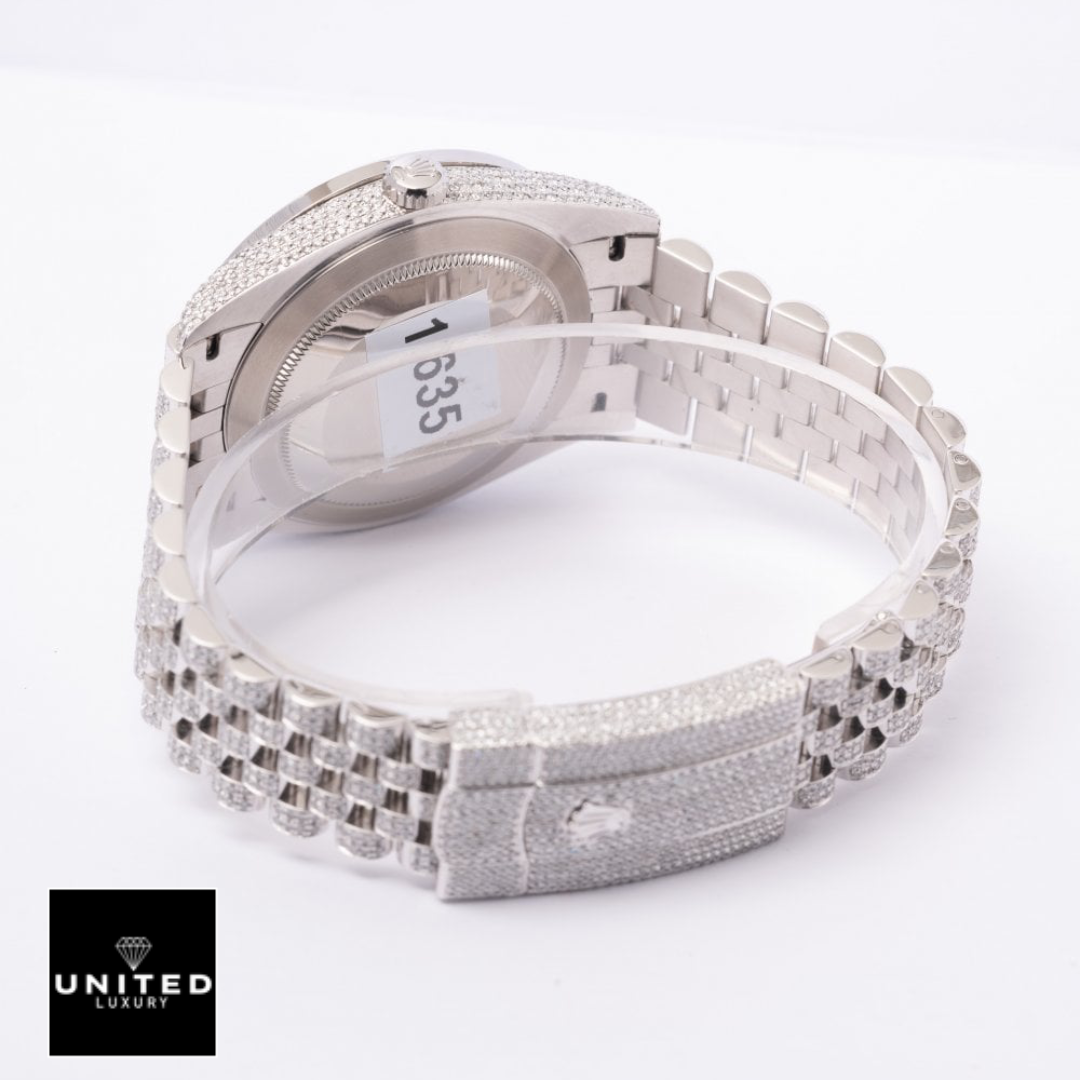 Rolex Datejust 126300 Iced Out Rainbow Replica 1 rolex-daytona-rainbow