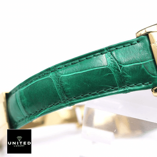 Rolex Daydate Green Replica 6 Rolex Day-Date 118138-0003 Replica Green Leather Bracelet