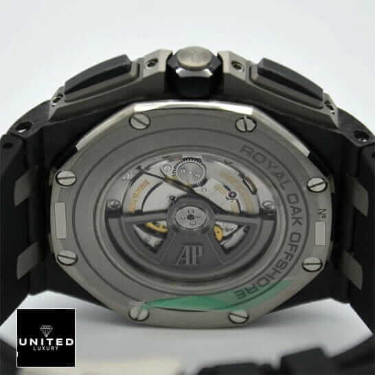 Audemars Piguet Royal Oak Offshore 26400AU.OO.A002CA.01 Replica 2 AP Royal Oak Offshore Carbon Case Stainless Steel Replica white background