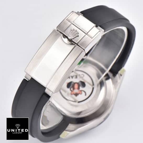 Rolex Daytona OysterFlex Replica 2 Rolex Cosmograph Daytona 116519 Replica Rubber Bracelet Fold Clasp