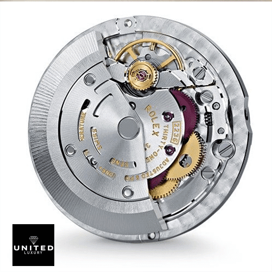 Rolex Tridor Pearlmaster Ladies Gold & Diamond 80298-0048 Replica 6 Rolex Tridor Pearlmaster 80298 Replica Caliber 2236 and white background