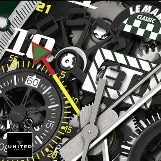 Richard Mille Le Mans Replica 5 Richard Mille RM1103 Red Yellow Green Second Hand Replica