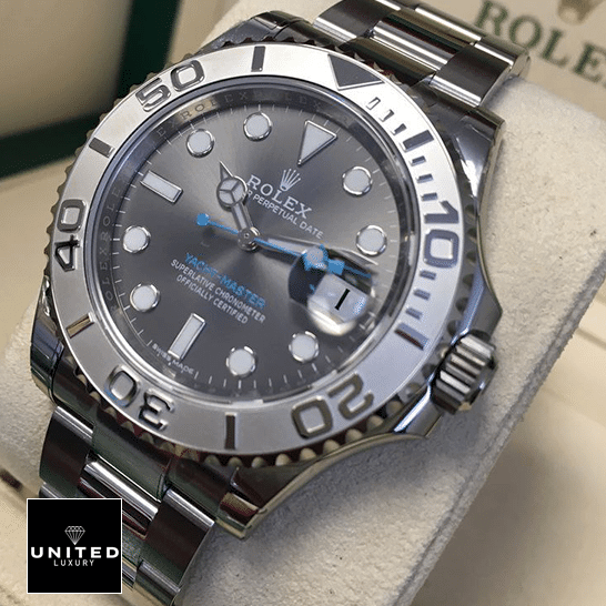 Rolex Yacht-Master 116622-0003 Platinum & Rhodium Dial Replica 5 Rolex Yacht Master 116622-0003 Replicain the rolex box