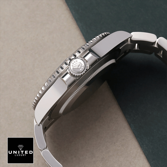 Rolex Submariner 126610LV Black Dial Replica 4 Rolex Submariner 126610LV Stainless Steel Replica crown / push button