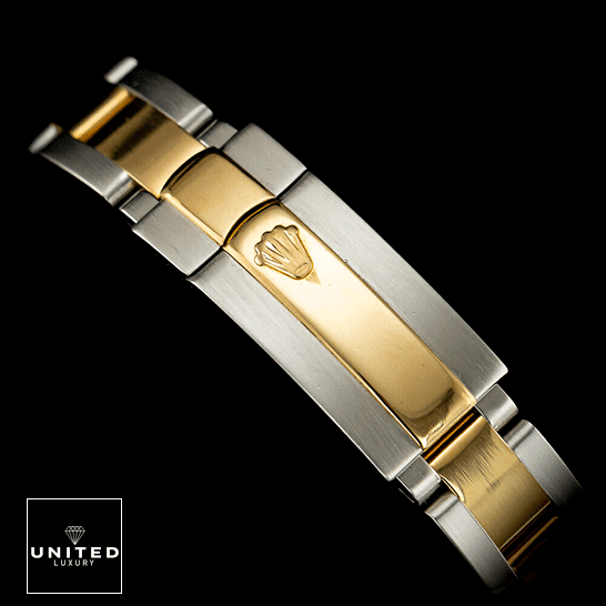 Rolex Datejust Two Tone Replica 6 Rolex Datejust 179173 Stainless Steel Two Tone Bracelet Fold Clasp on the Rolex Logo Replica