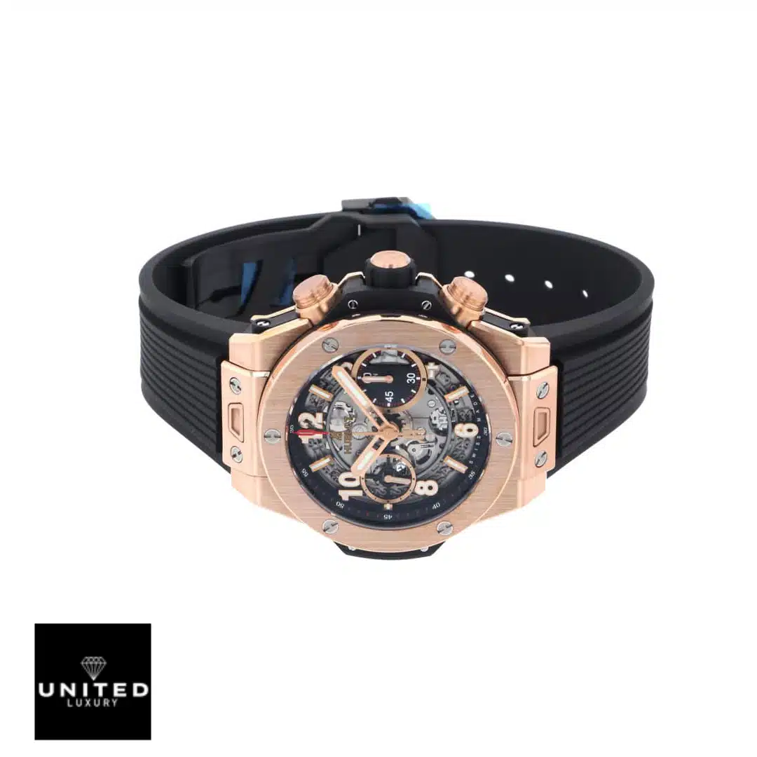 Hublot Rose Gold Replica 1 The Hublot Big Bang King Gold 441.OX.1180.RX Gold Case Replica