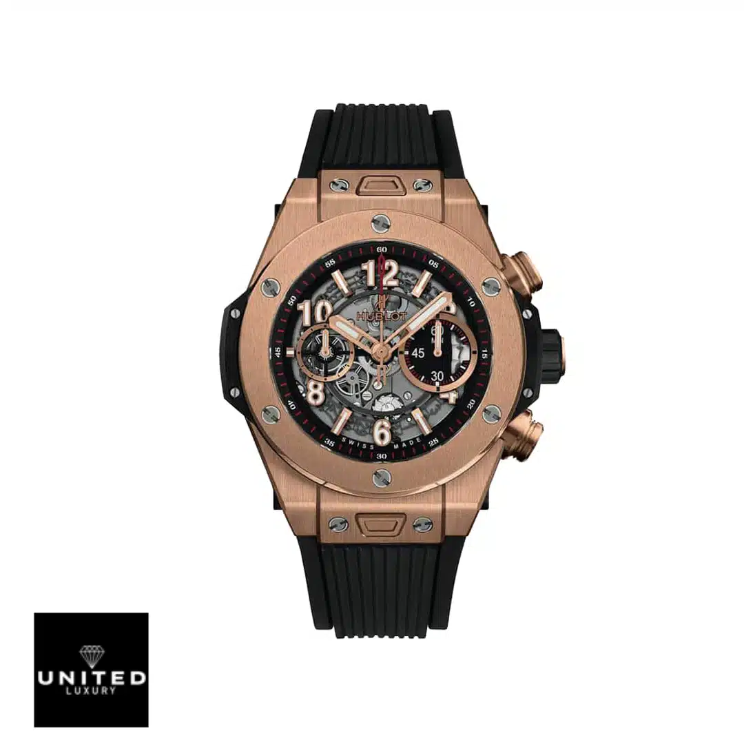 Hublot Rose Gold Replica 2 The Hublot Big Bang King Gold 441.OX.1180.RX Skeleton Dial Replica