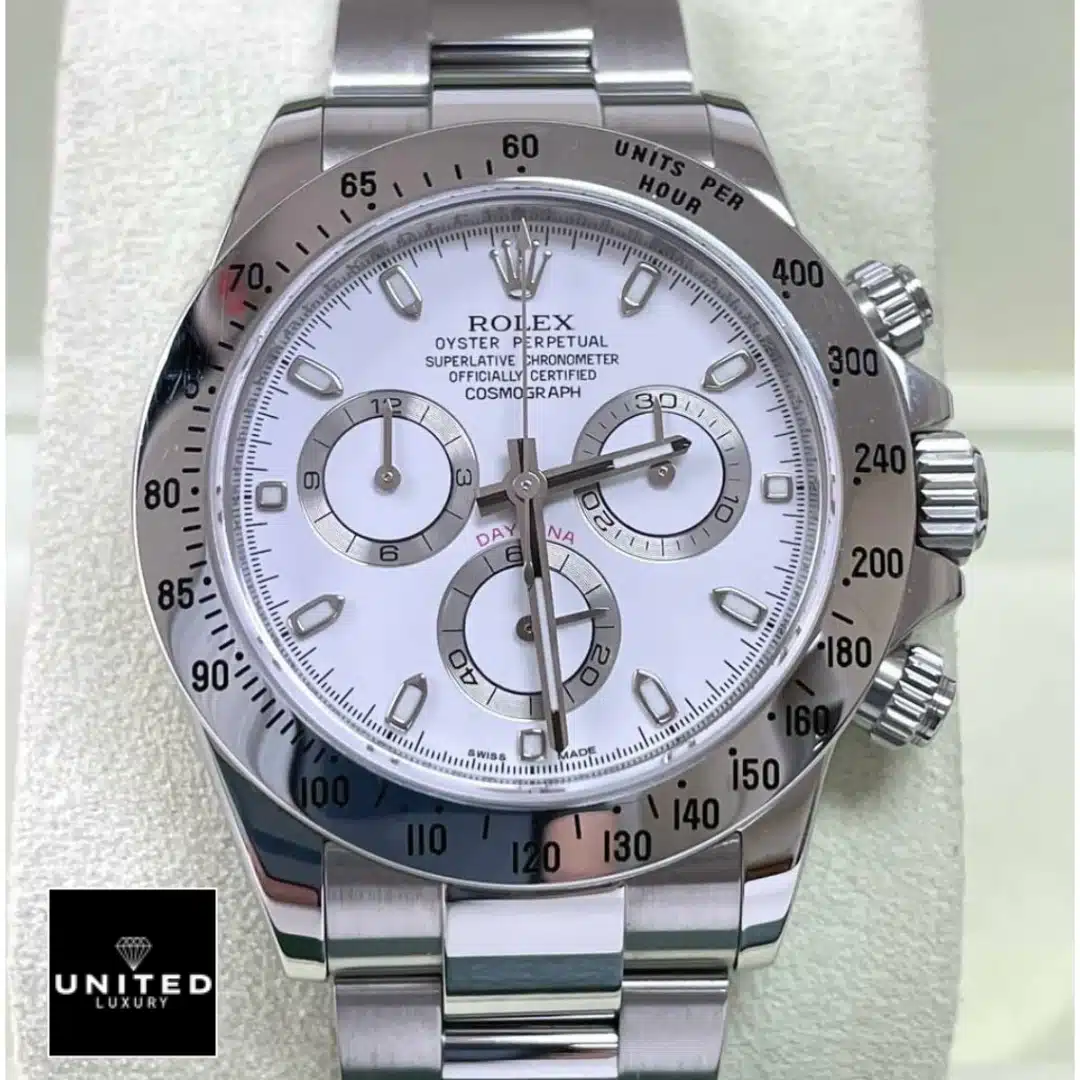Rolex Daytona White Dial 116520 Replica 1 Rolex Daytona White Dial 116520 Replica