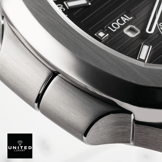 Patek Philippe Travel Time Steel Replica 7 Patek Philippe Nautilus 59901A-001 Black Dial Replica white background