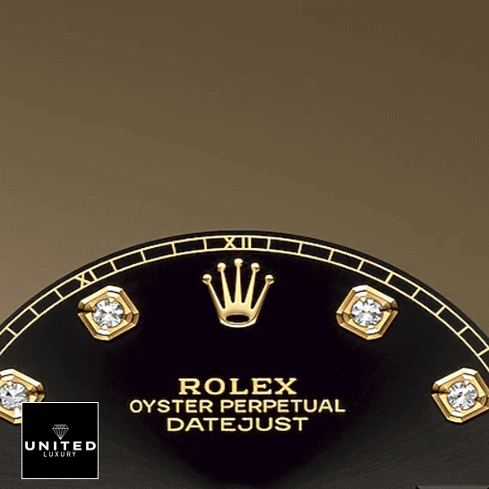 Rolex Datejust Black Diamond Dial Steel Yellow Gold 126303BKDJ Jubilee Replica 2 Rolex Datejust Black Dial with Diamonds 126303BKDJ Replica