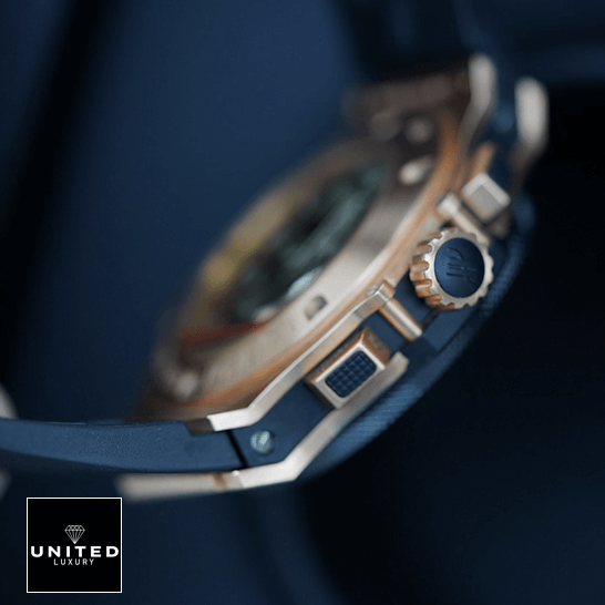 Hublot Geneve BigBang Replica 5 Hublot Big Bang 301.PM_.1780.RX Gold Case Replica crown / push button