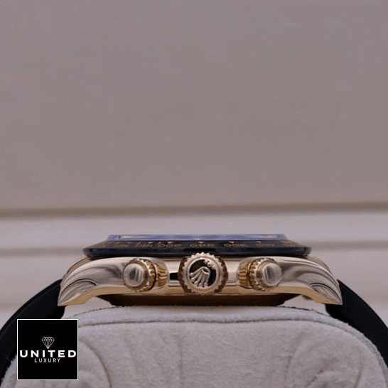 Rolex Daytona Rubber Strap Replica 2 Rolex Daytona Cosmograph 116518LN-0043 Replica Button & Crown pusher