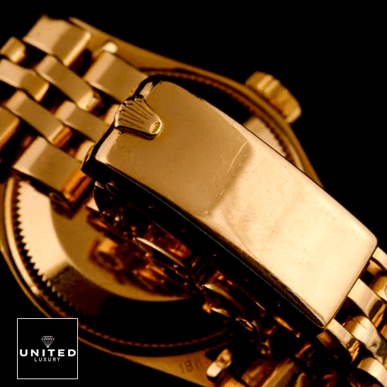 Rolex Datejust Champagne Dial Replica 4 Rolex Datejust 6824 Yellow Gold Fold Clasp Replica