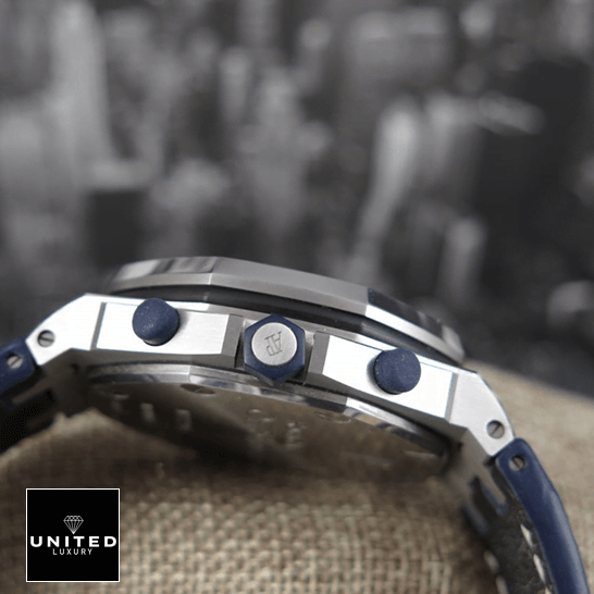 AP Watch Offshore Replica 3 Audemars Piguet Royal Oak Steel Case Replica crown / psuh button