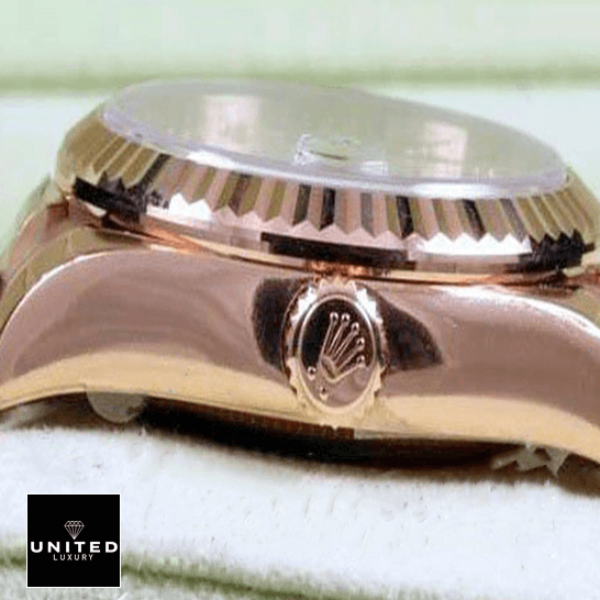 Datejust 31 Diamond Replica 5 Rolex Datejust 178275 Rose Gold Automatic Replica stainless steel case & crown
