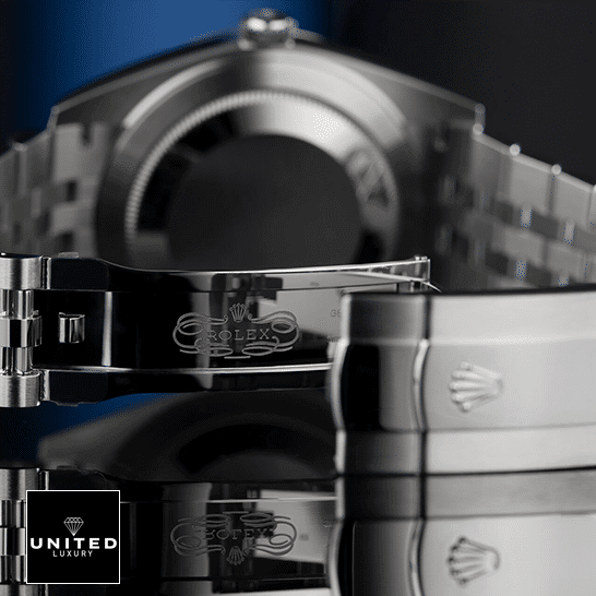 Rolex Datejust 126234 Stainless Steel Black Dial Replica 6 Rolex Datejust 126234 Stainless Steel Replica opened buckle