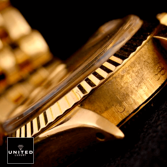 Rolex Datejust Champagne Dial Replica 1 Rolex Datejust 6824 Yellow Gold Case Replicaa