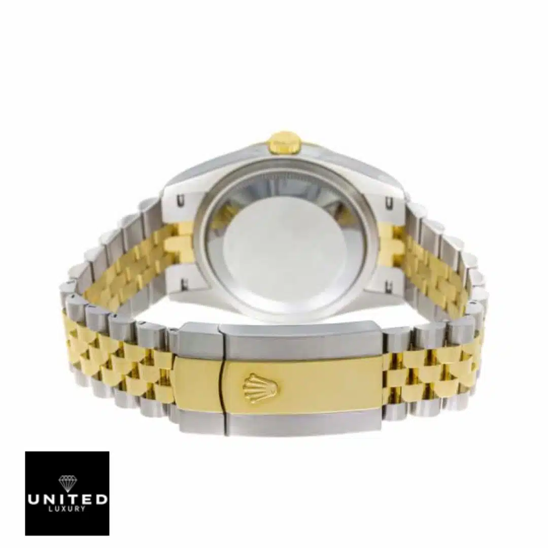 Rolex Datejust Automatic 116233 Brown Dial Jubilee Replica 1 Rolex Brown Dial 116233 Replica back view white background