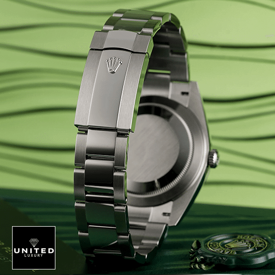 Rolex Datejust 126334 Replica 4 Rolex Datejust 126334 Steel Osyter Fold Clasp on the Rolex Logo Replica