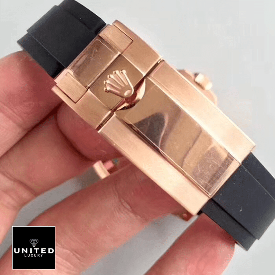 Rolex 116655 Stainless Steel Clasp Replica on the hand